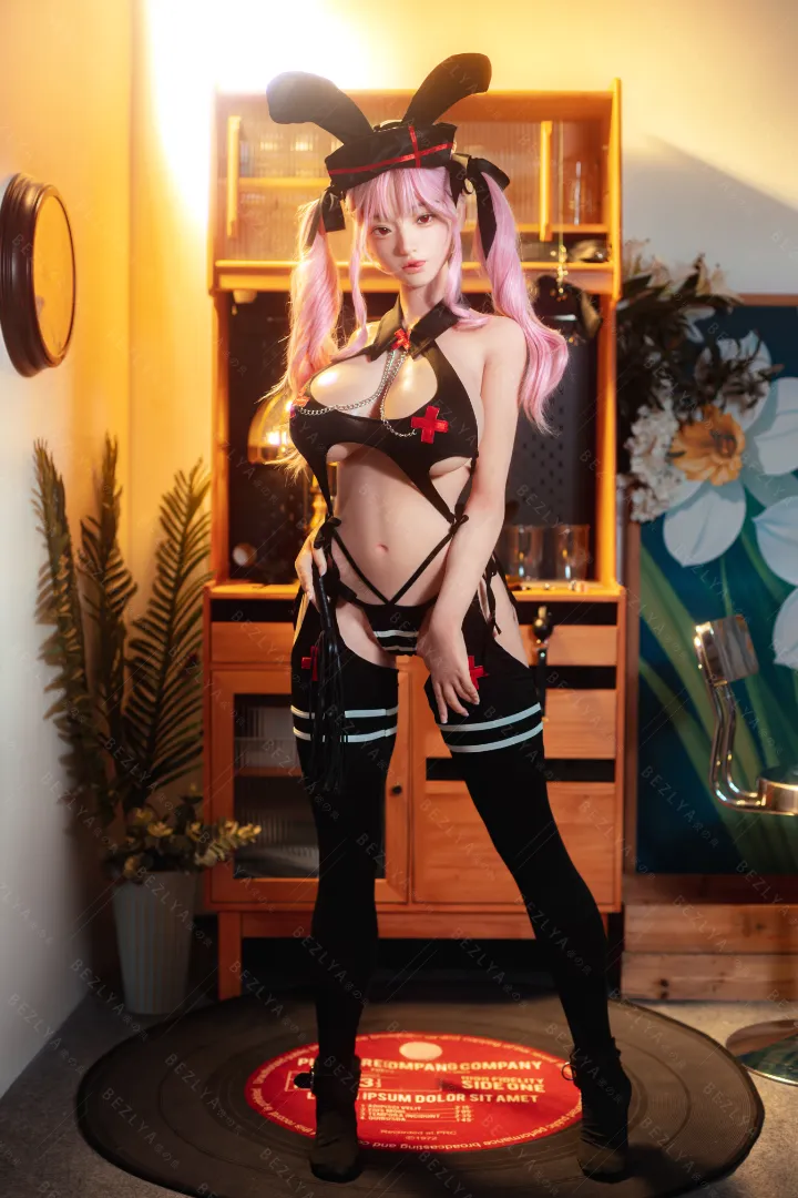 157cm (5ft2) K คัพ น้ำหนักเบา ซิลิโคน ตุ๊กตายาง หัวรุ่น ROS Bletilla